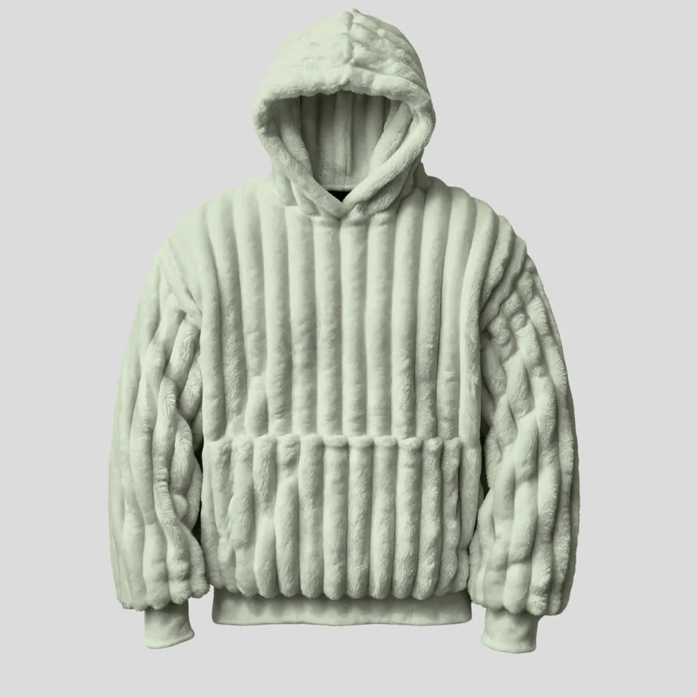 Fleece Tæppe-Hoodie