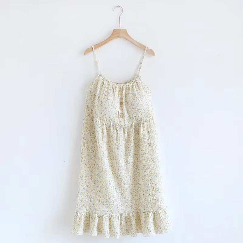 Bloom Natkjole – 100% Muslin Bomuld