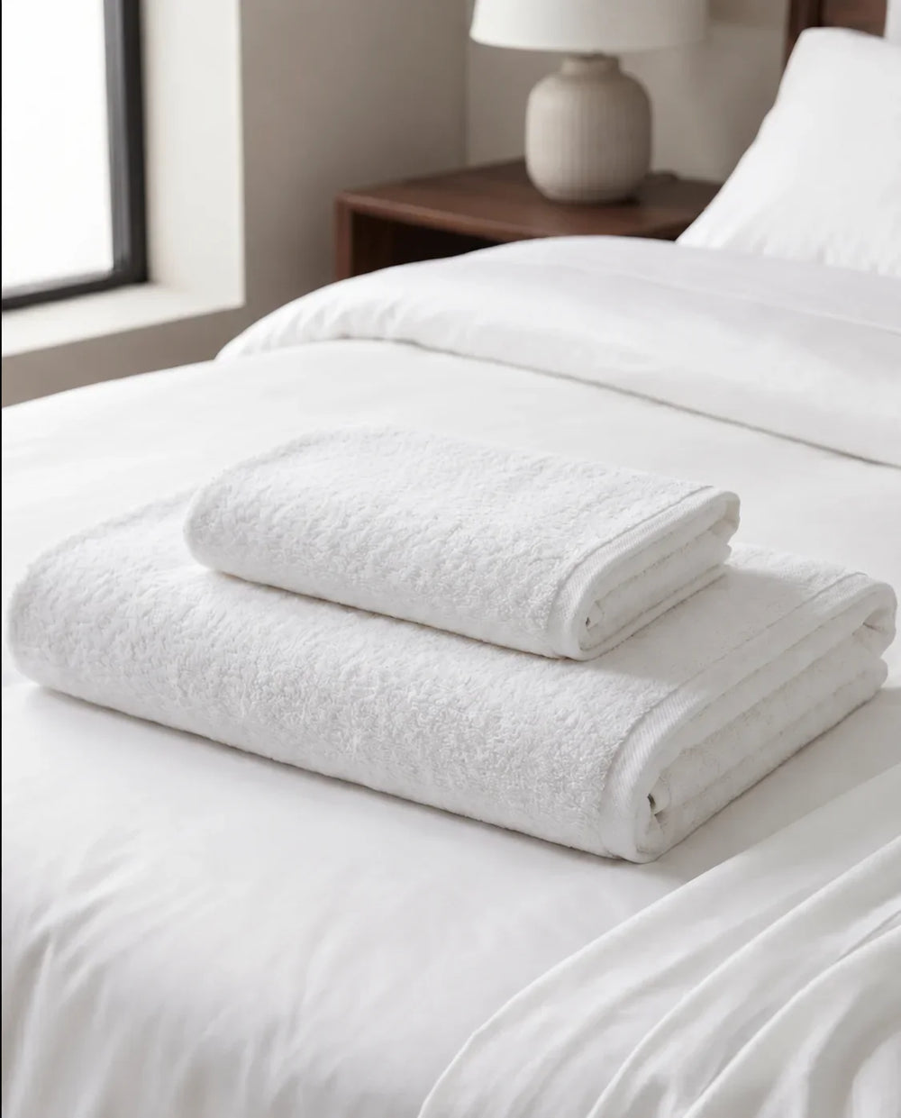 Premium Hotelhåndklæder – 100% Bomuld