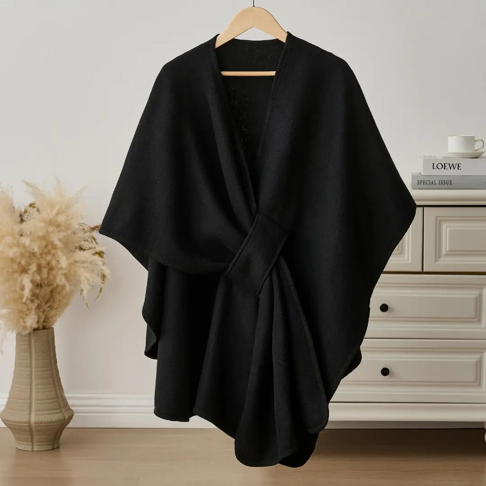 Fleece Draperet Sjal
