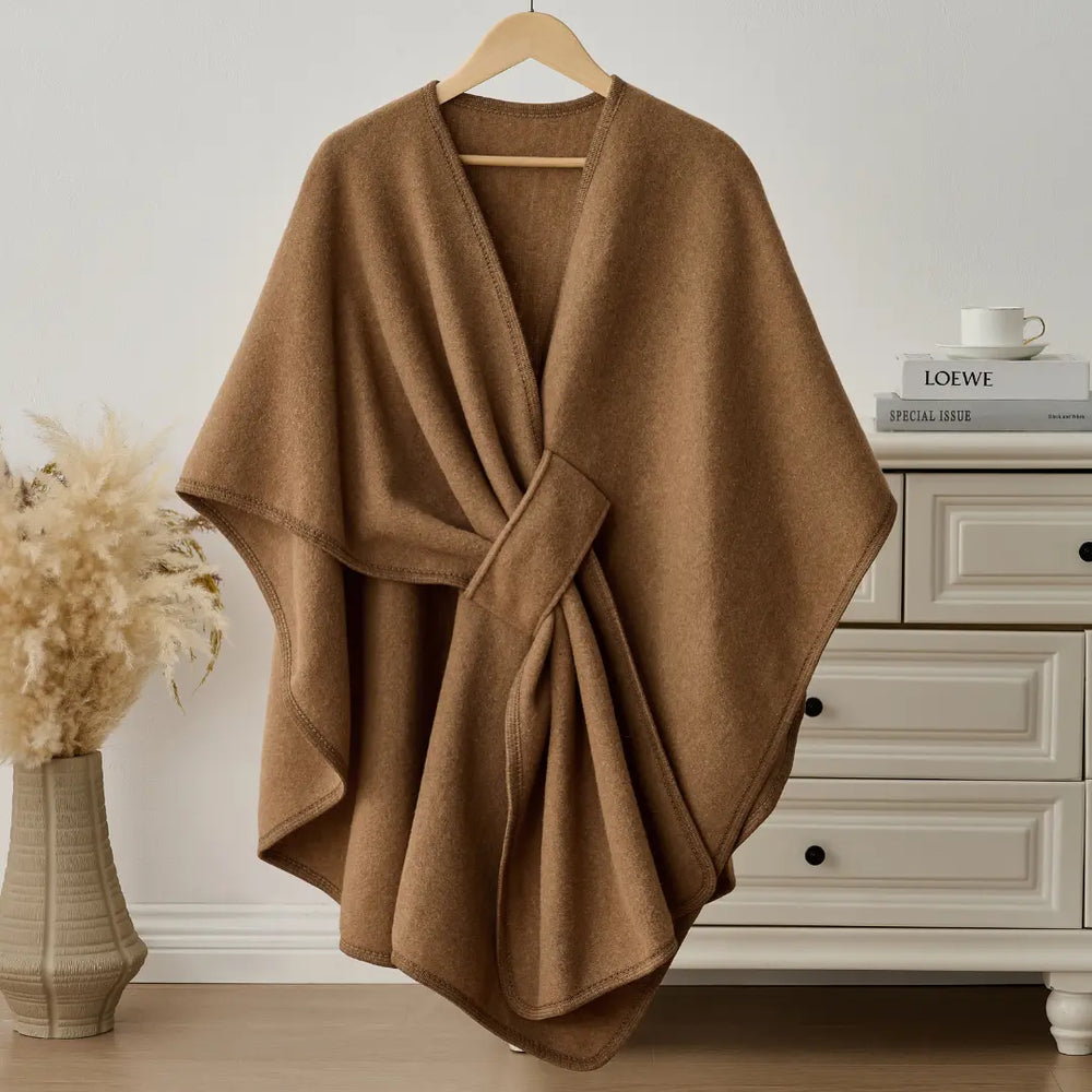 Fleece Draperet Sjal