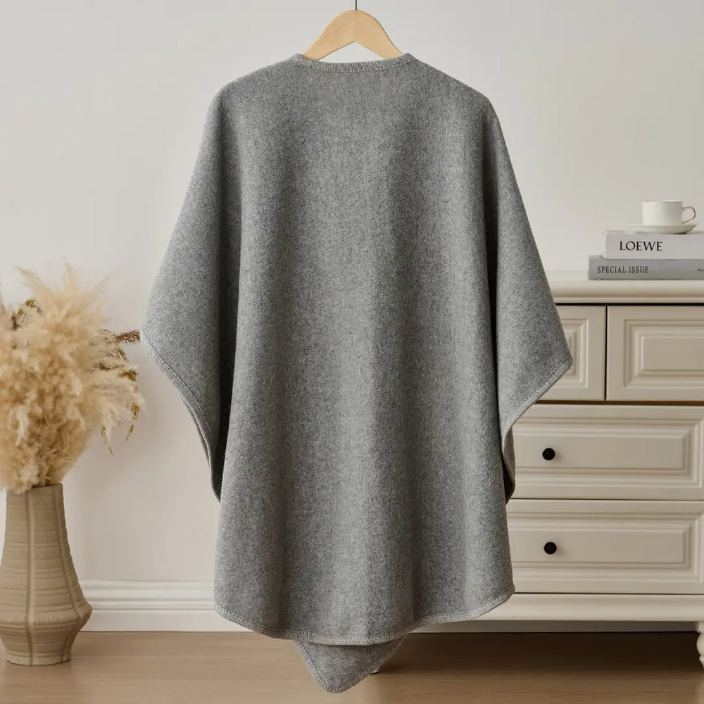 Fleece Draperet Sjal