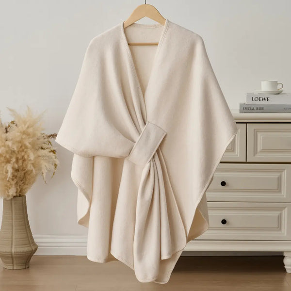 Fleece Draperet Sjal