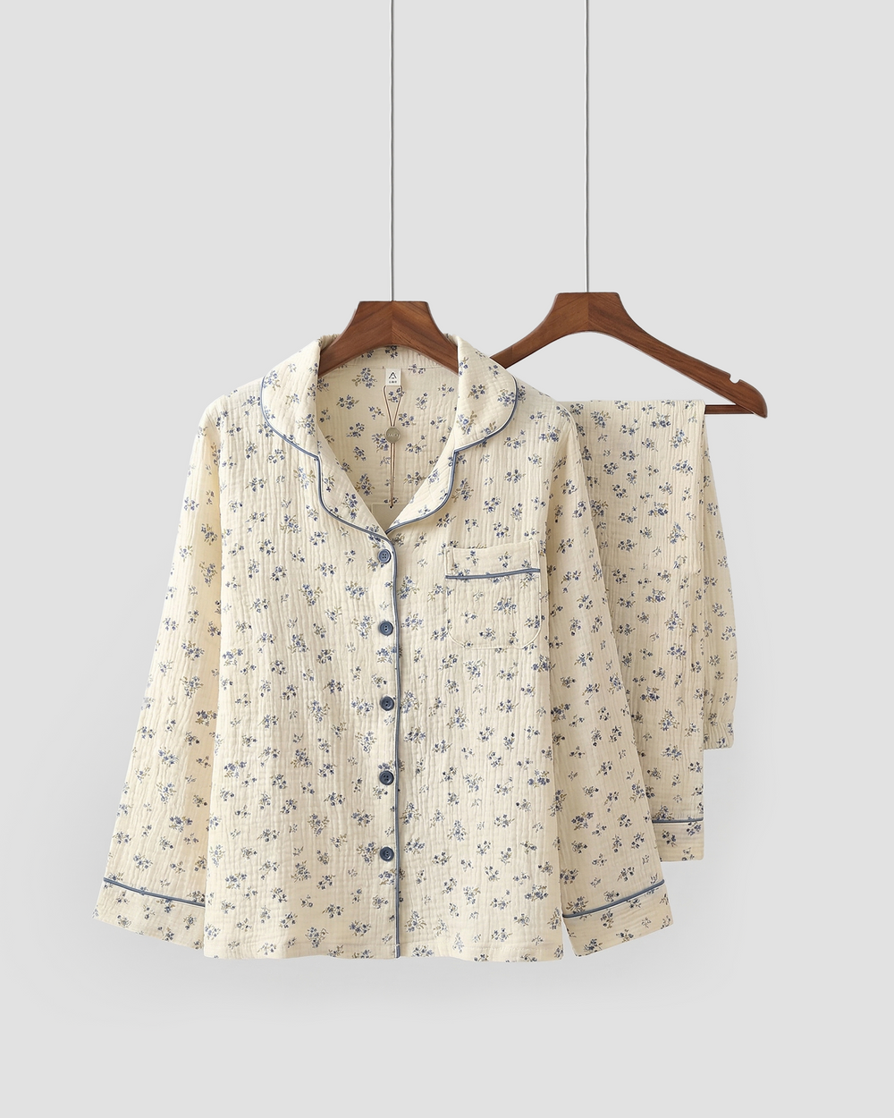 Flora Pyjamas – 100% Muslin Bomuld