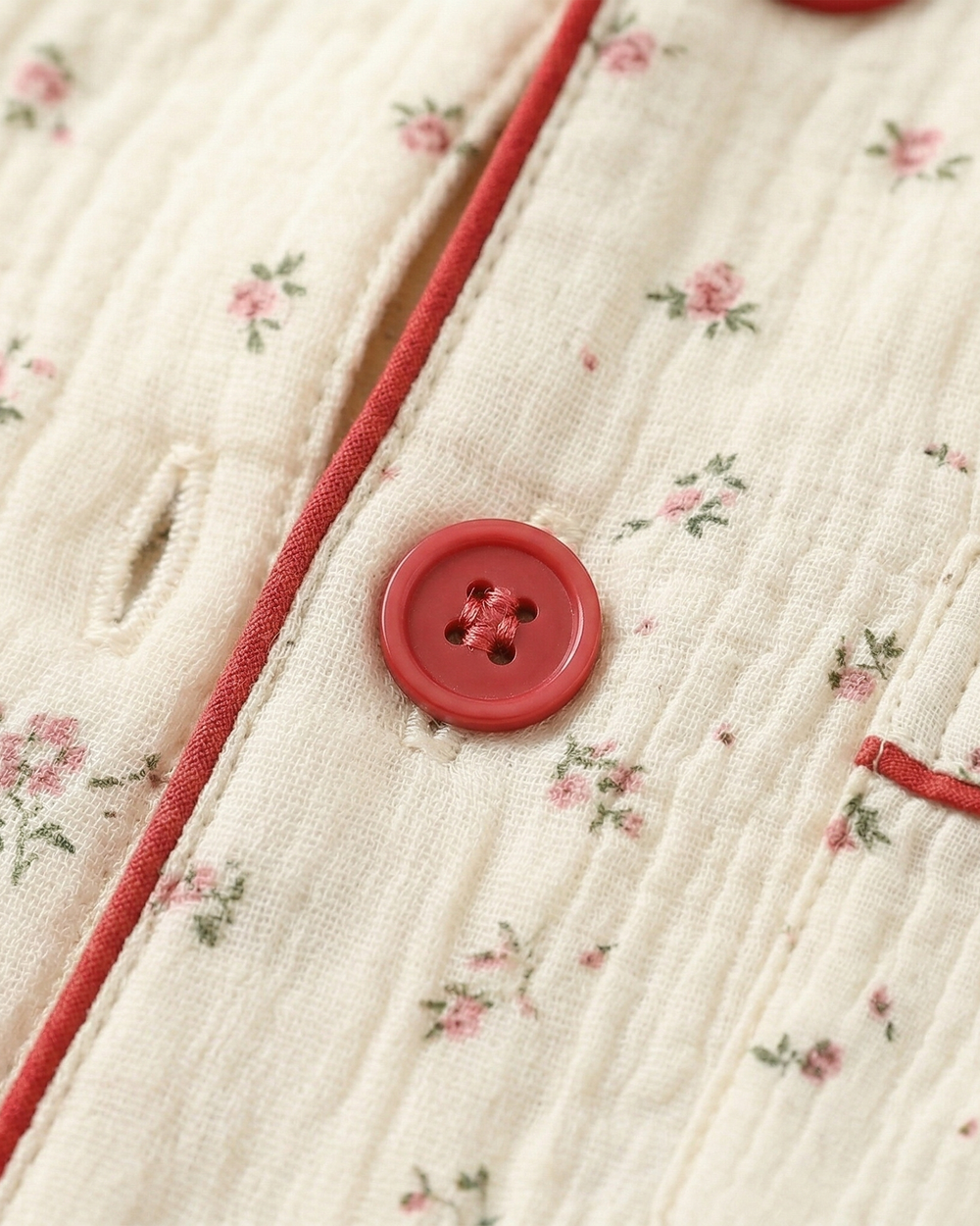 Flora Pyjamas – 100% Muslin Bomuld