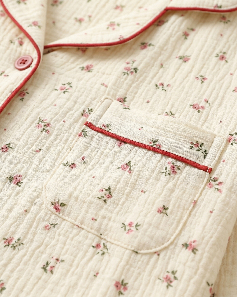 Flora Pyjamas – 100% Muslin Bomuld
