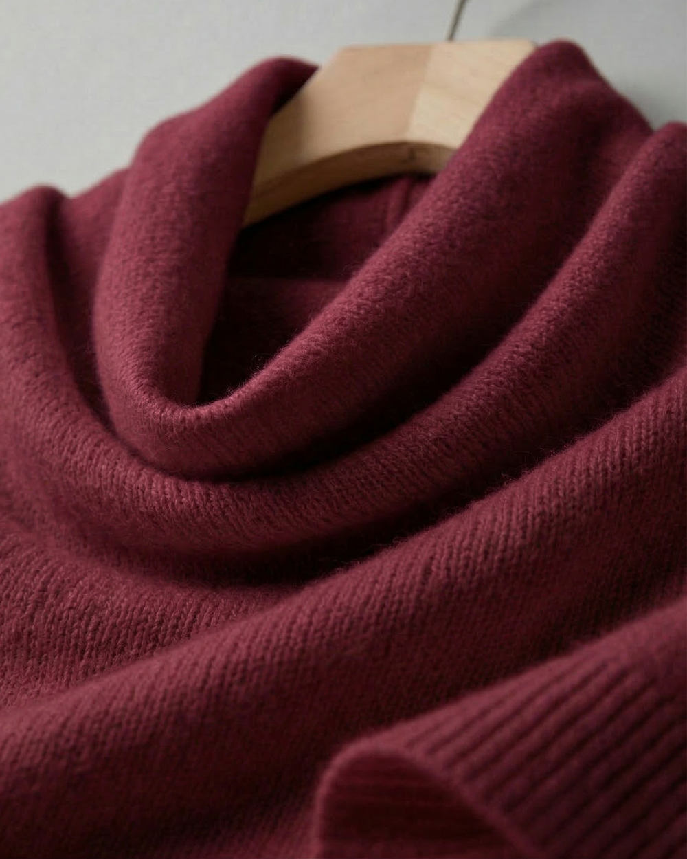Strikket Fleece Sjal