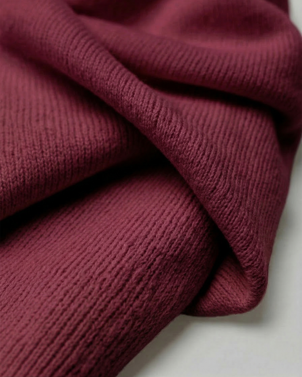 Strikket Fleece Sjal