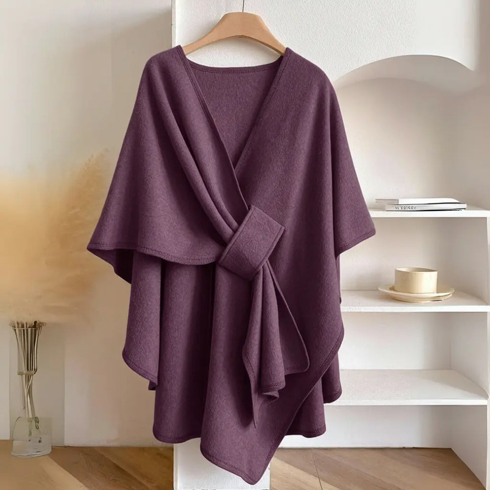 Fleece Draperet Sjal