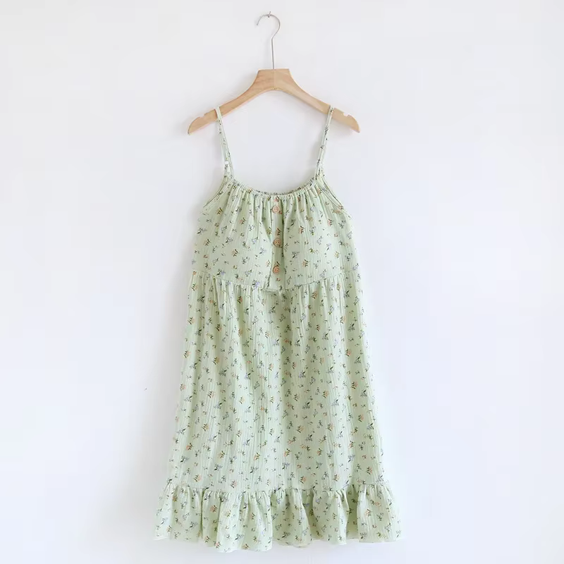 Bloom Natkjole – 100% Muslin Bomuld