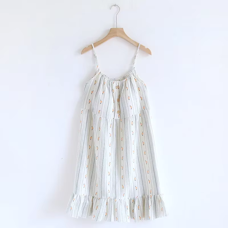 Bloom Natkjole – 100% Muslin Bomuld