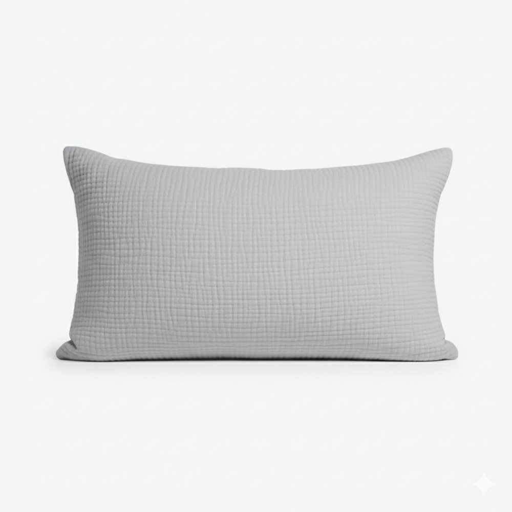 Muslin Pudebetræk (Enkelt) – 100% Muslin Bomuld