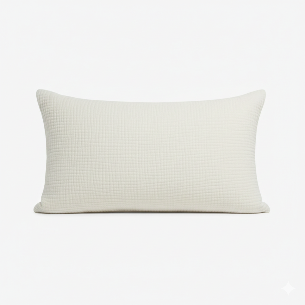 Muslin Pudebetræk (Enkelt) – 100% Muslin Bomuld