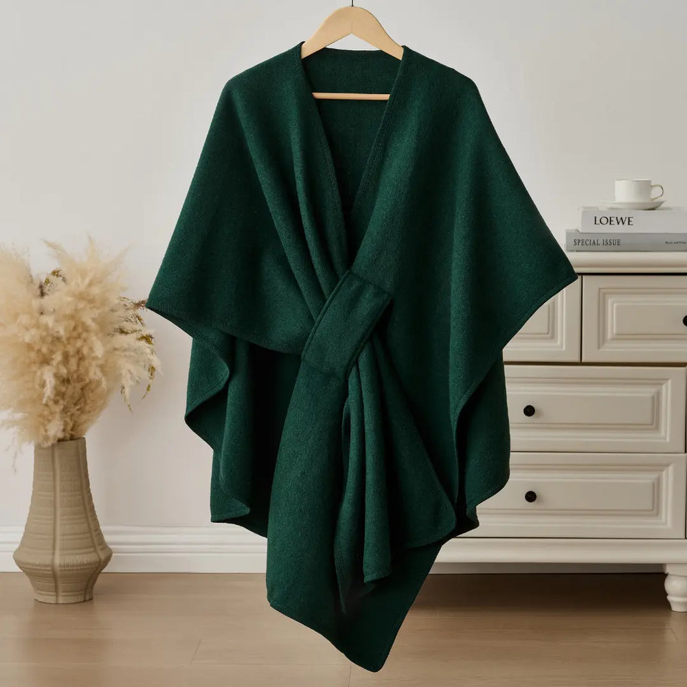Fleece Draperet Sjal