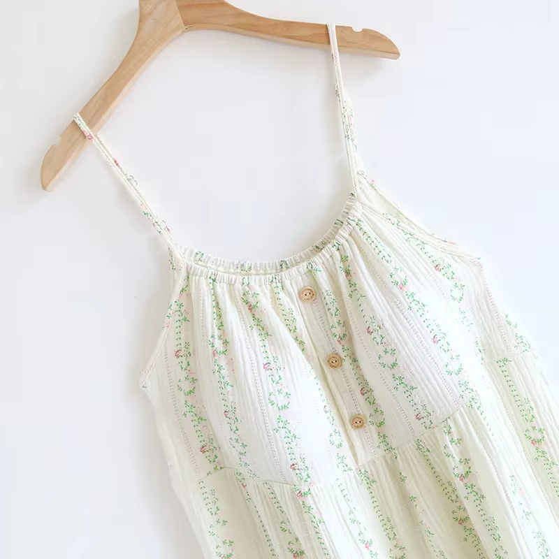 Bloom Natkjole – 100% Muslin Bomuld