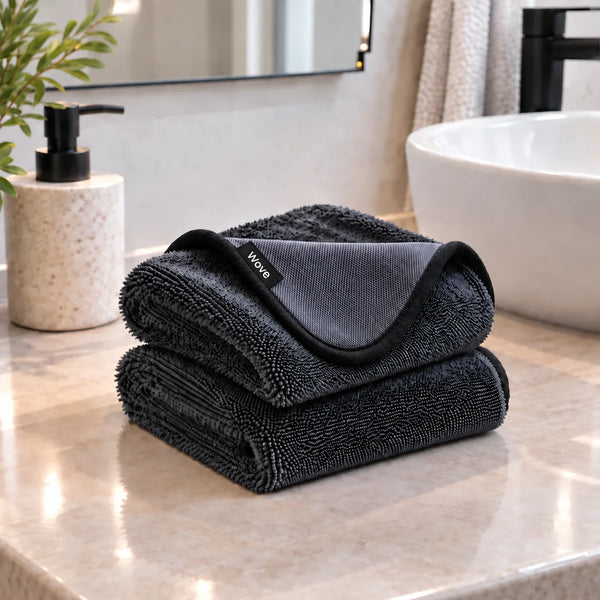 Tørreklud i Mikrofiber – Stribefri mod Kalk og Vandpletter