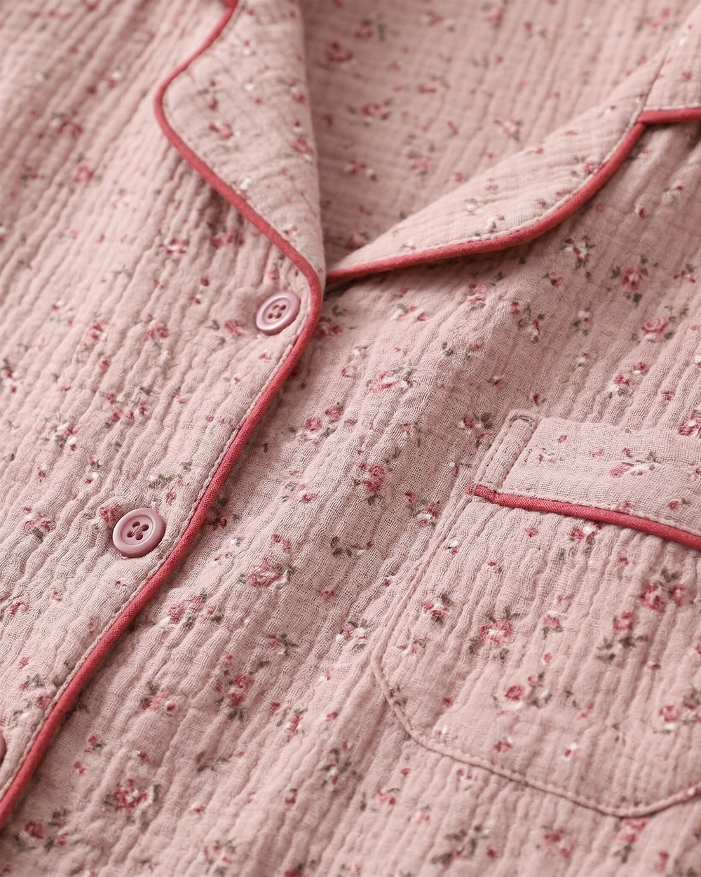 Flora Pyjamas – 100% Muslin Bomuld