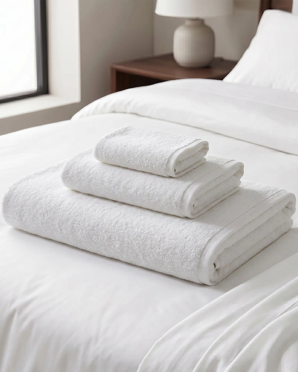 Premium Hotelhåndklæder – 100% Bomuld
