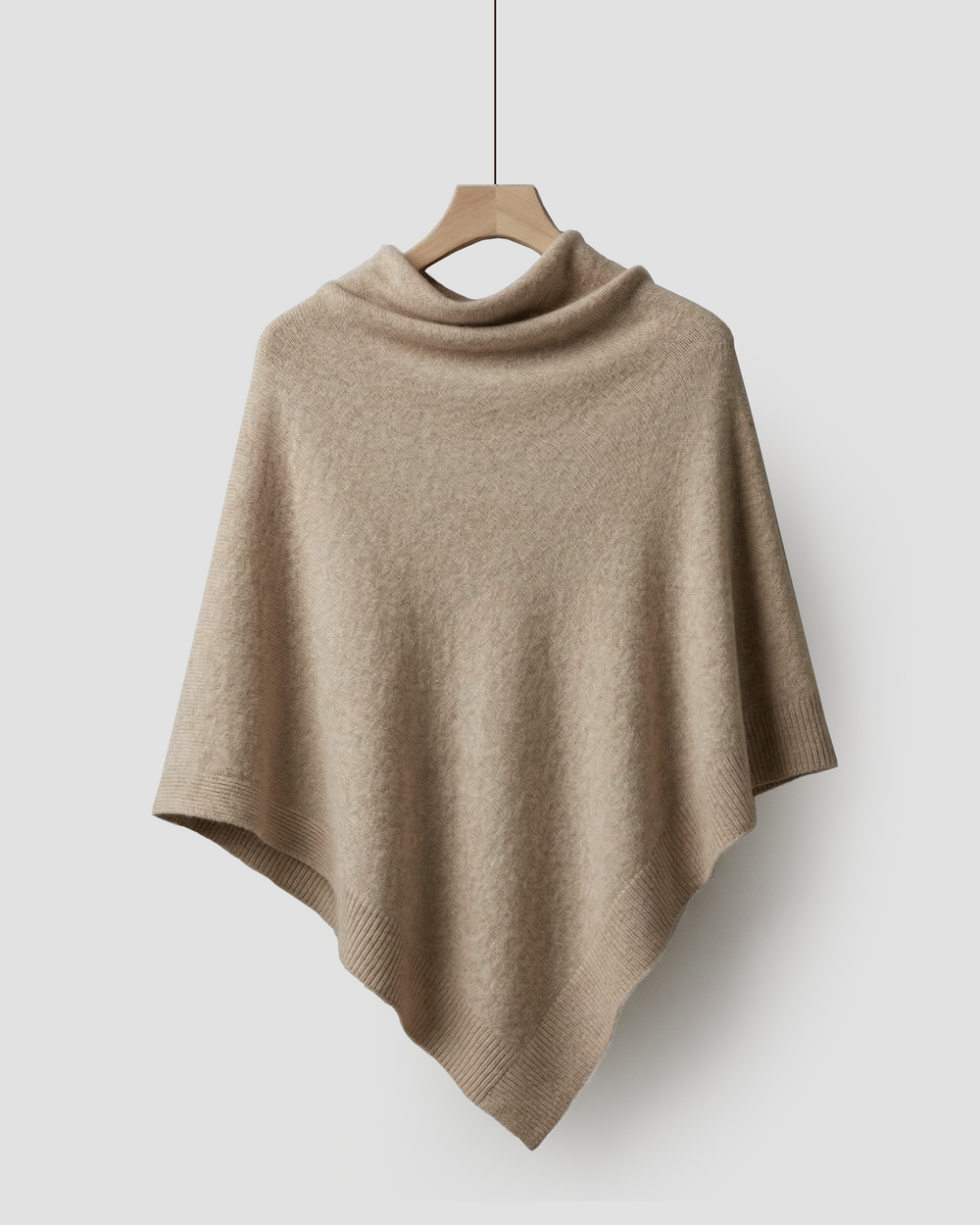 Strikket Fleece Sjal
