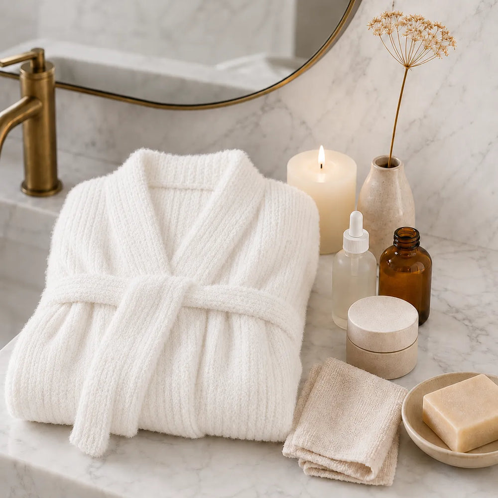 Fleece Loungekåbe