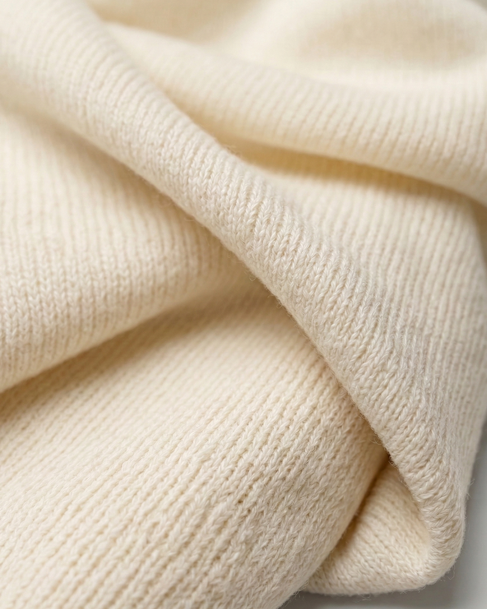 Strikket Fleece Sjal