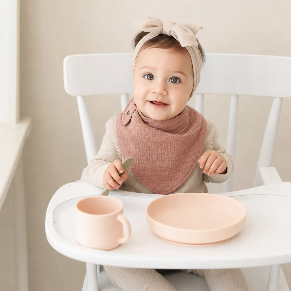 Muslin Savlesmække til Baby