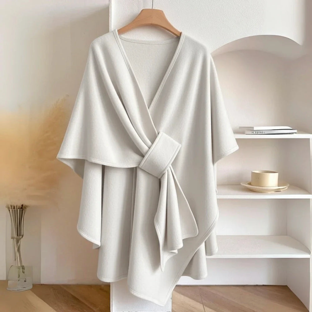 Fleece Draperet Sjal