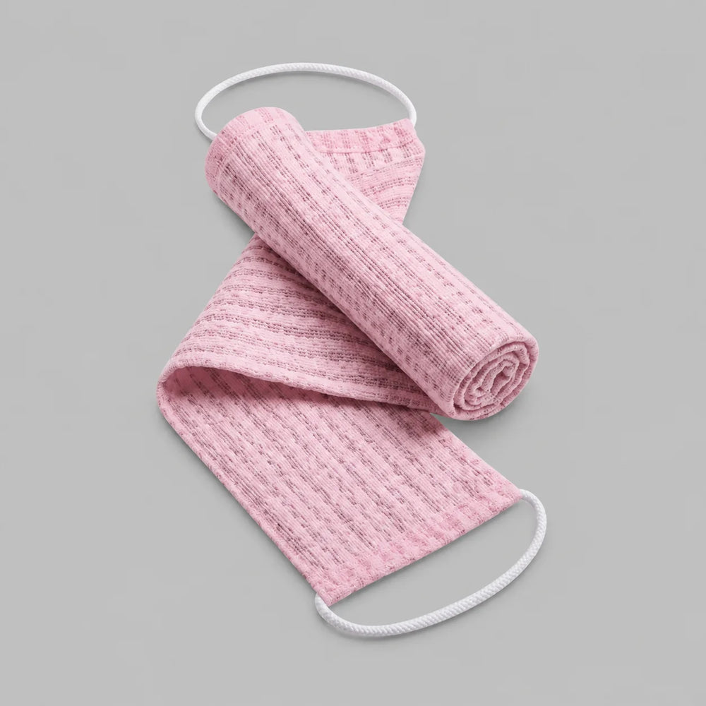 Eksfolierende Brusehåndklæde – Bambus & Kulfiber